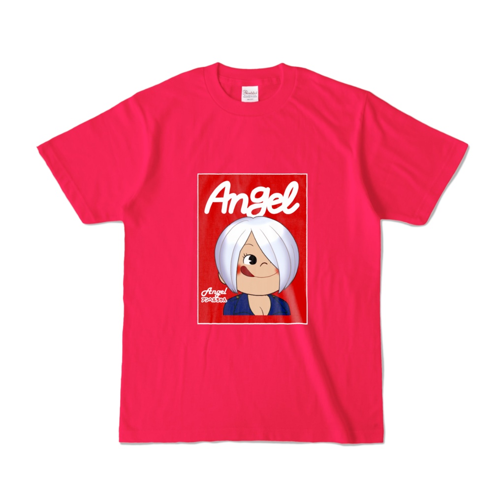 ペロアンヘルTシャツ（ホットピンク）