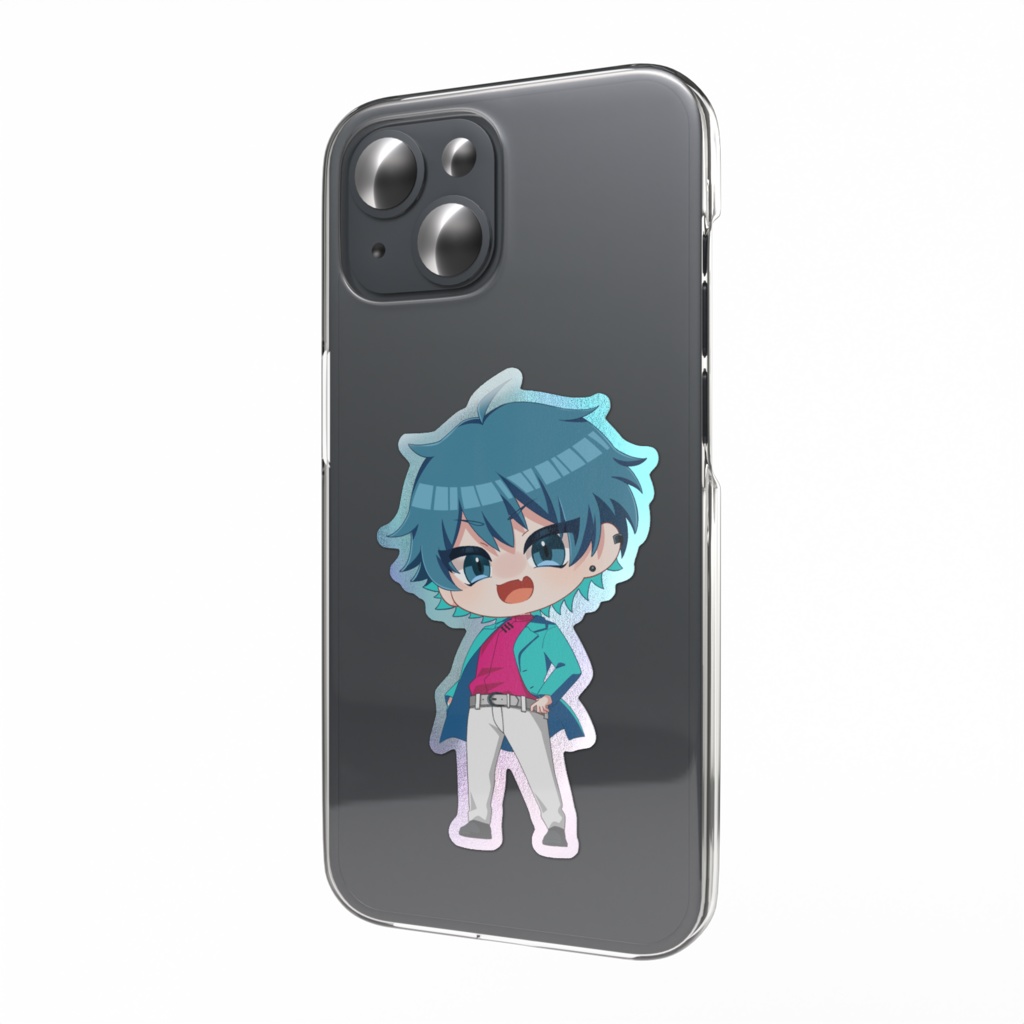 しんのオーロラスマホステッカー