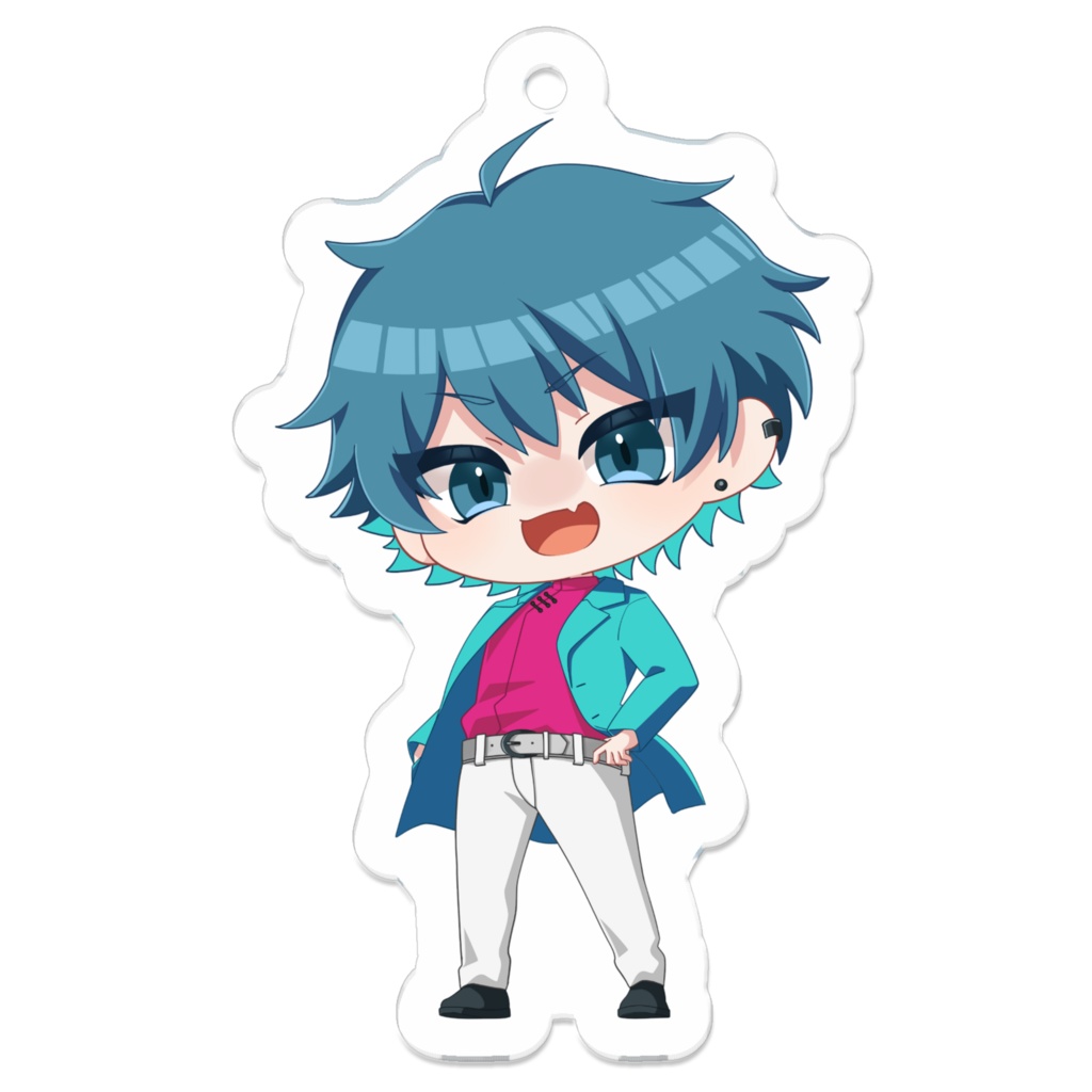 しんのアクリルキーホルダー 50×50