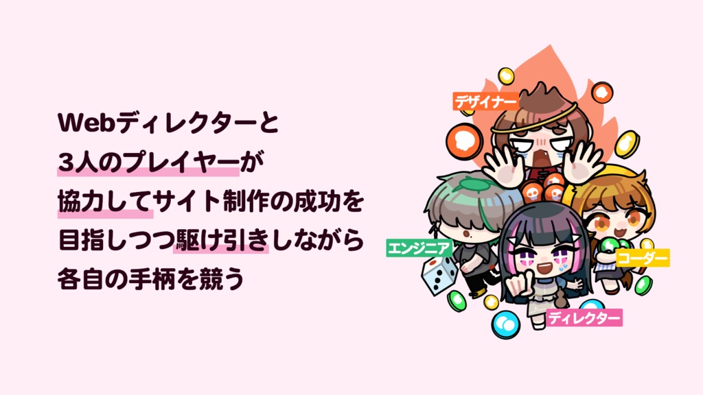 ボードゲーム「甘辛ディレクションロード」