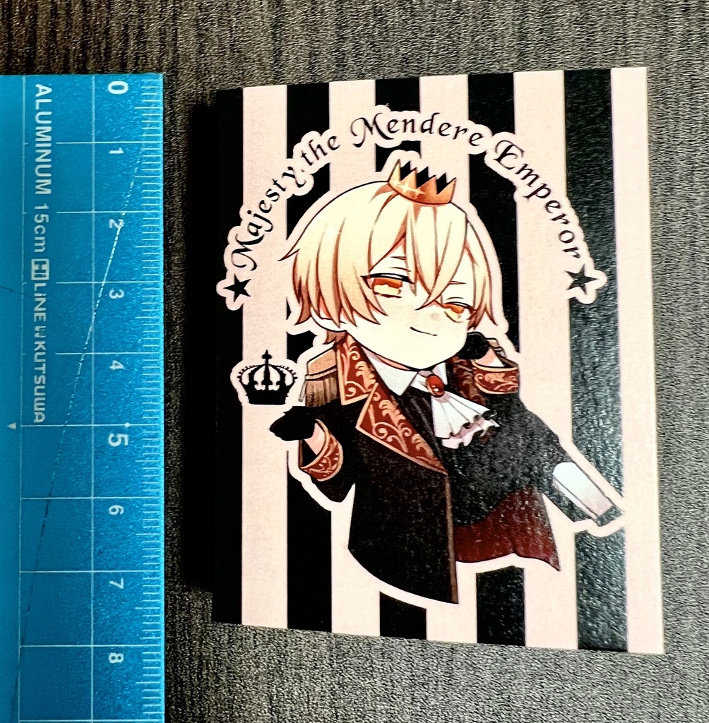 メンデレ皇帝陛下【メモ帳7cm】
