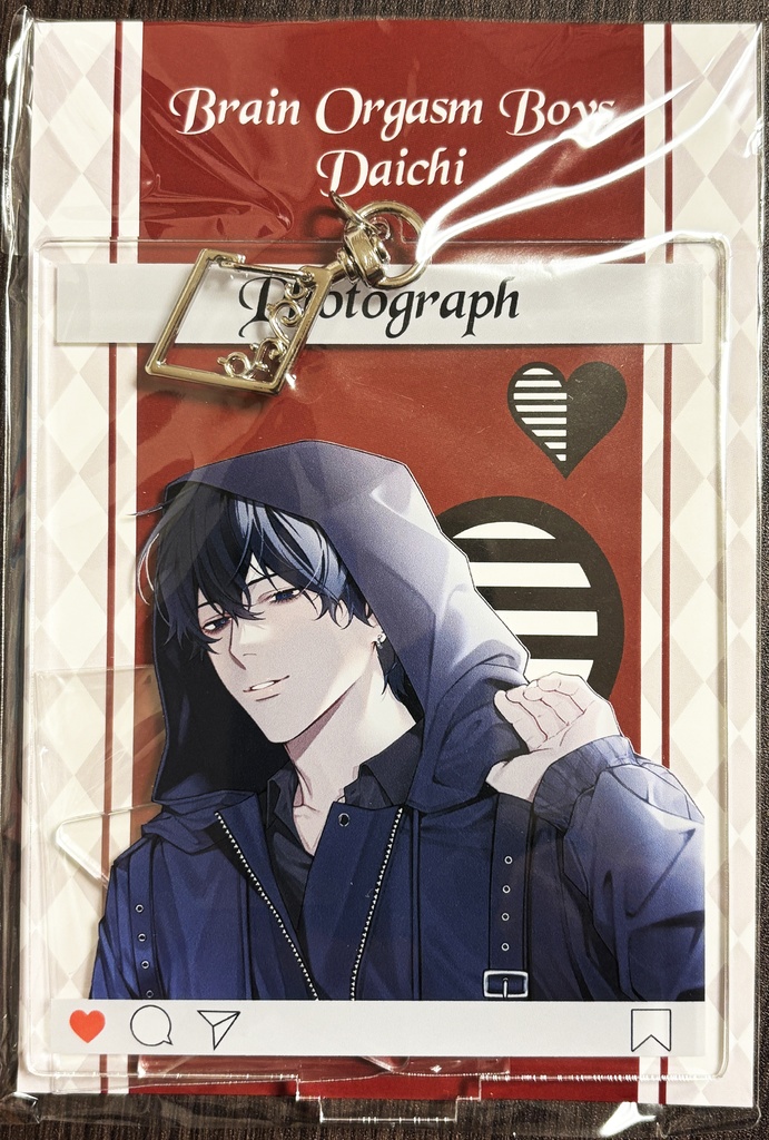 脳イキ男子インスタ風アクスタ◆橙知【SS付き】