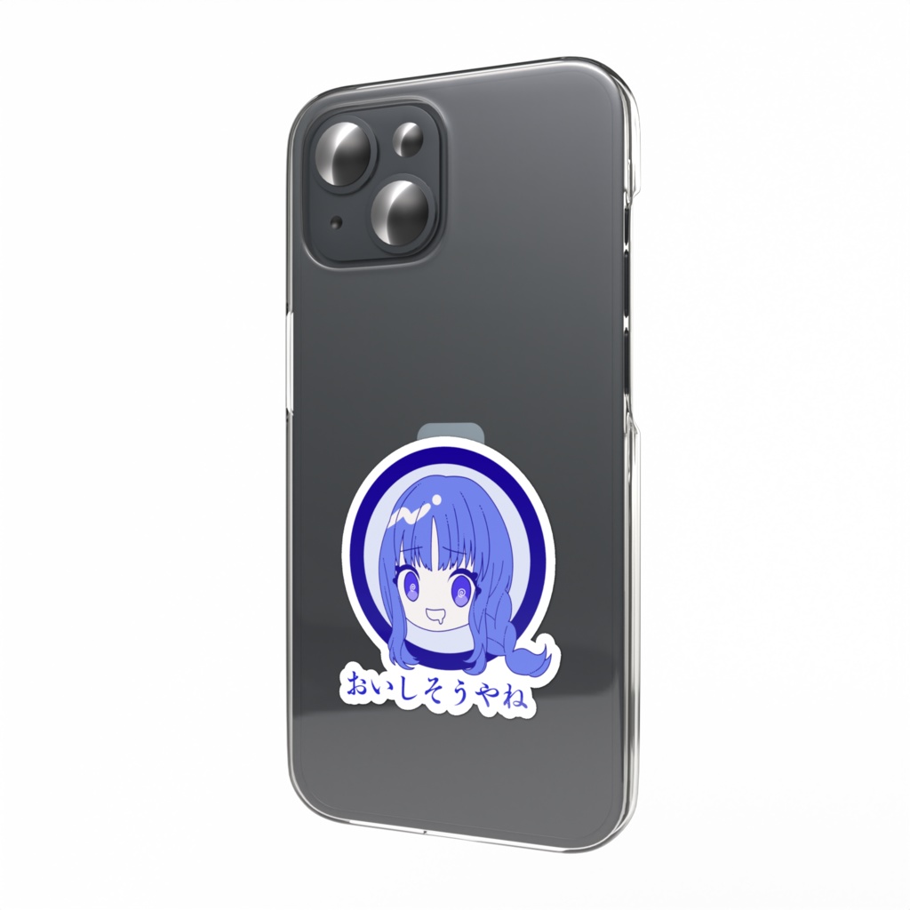 スマホステッカー（ぶるー）