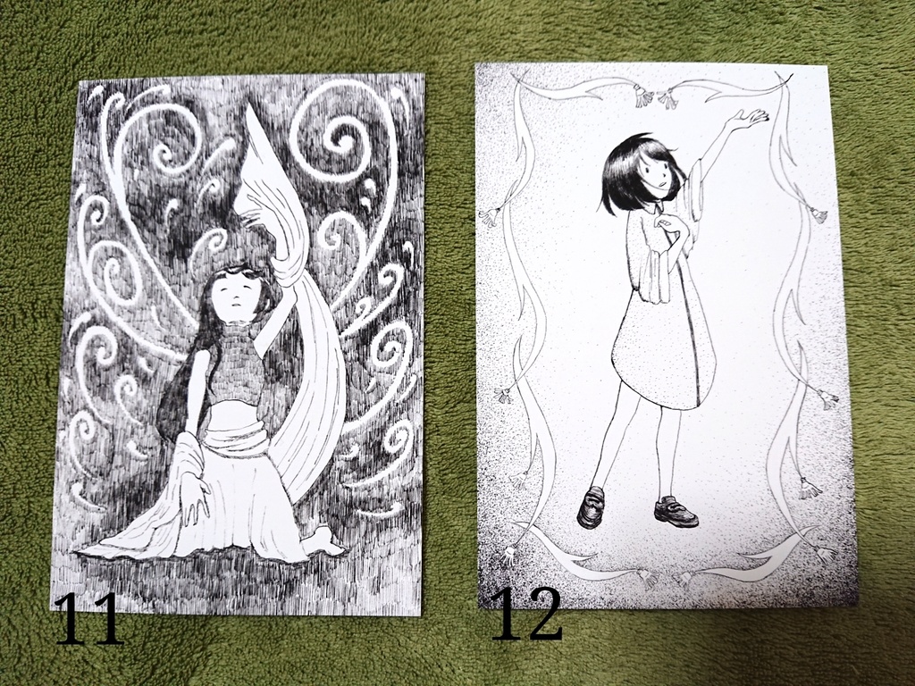 オリジナルイラストポストカード