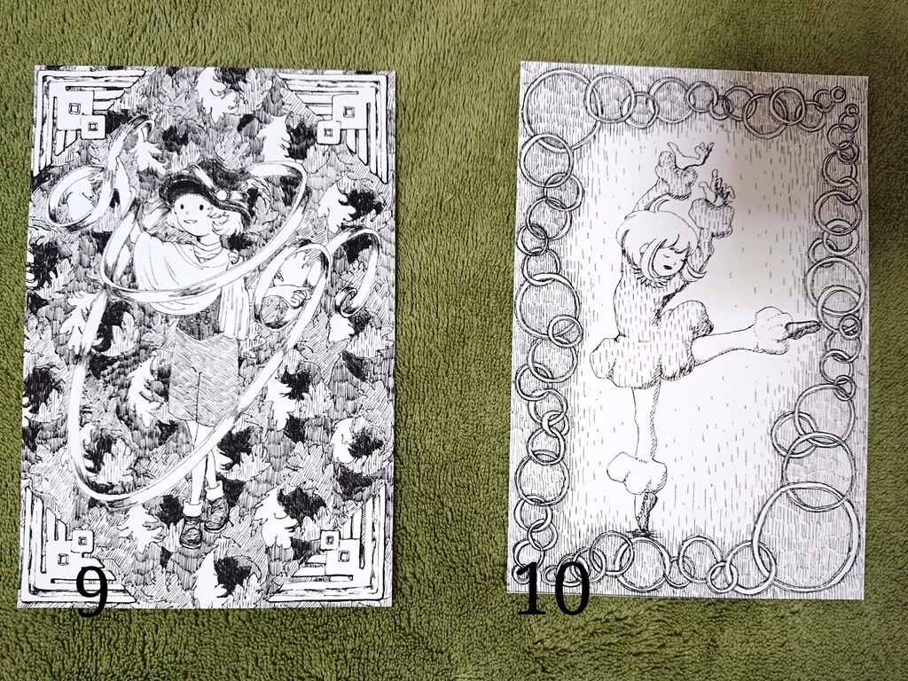 オリジナルイラストポストカード