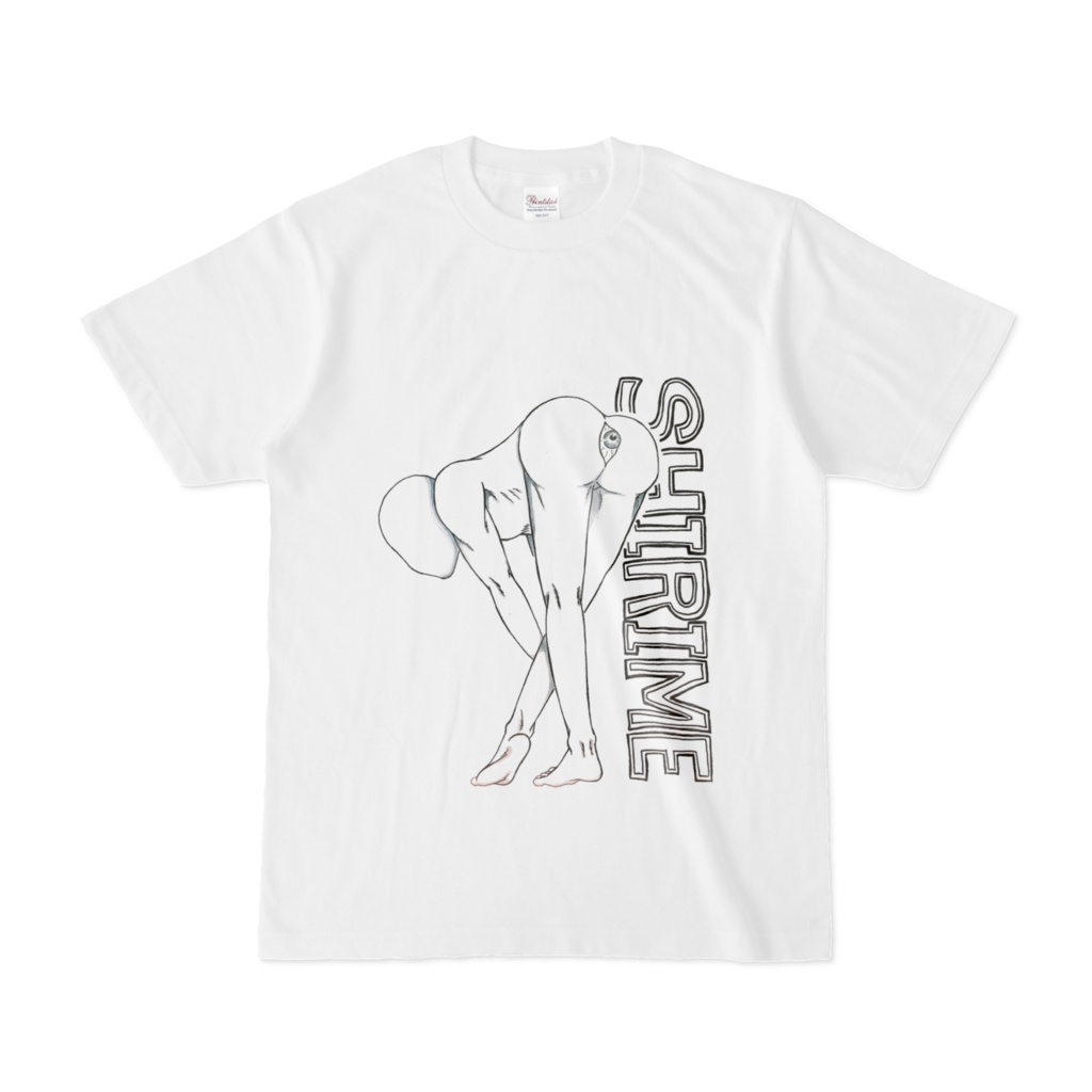 妖艶な尻目Tシャツ