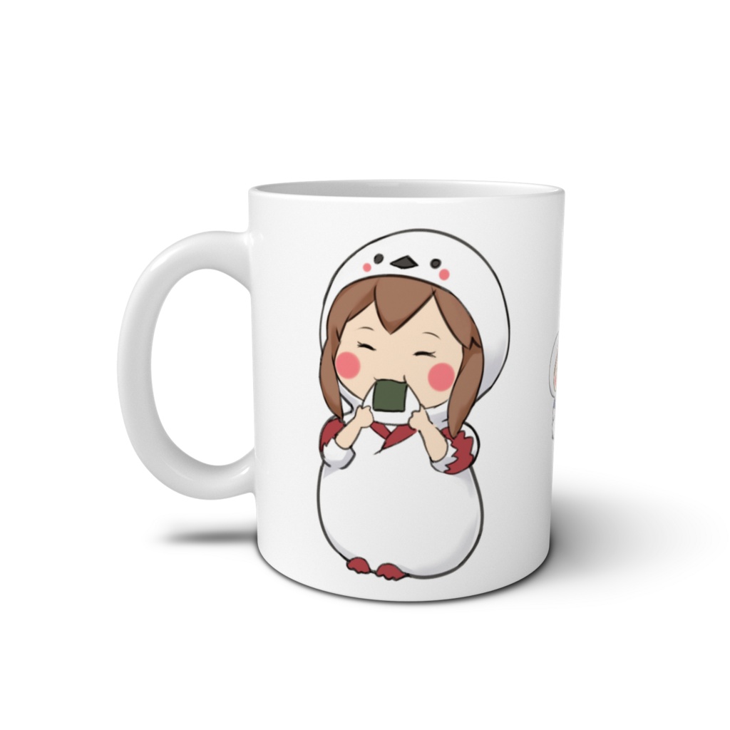 シマエナガいっこうせんマグカップ