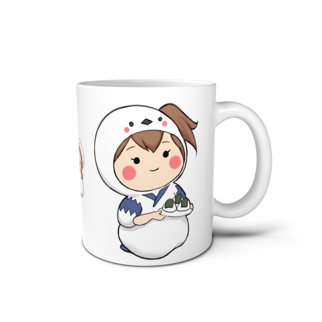 シマエナガいっこうせんマグカップ