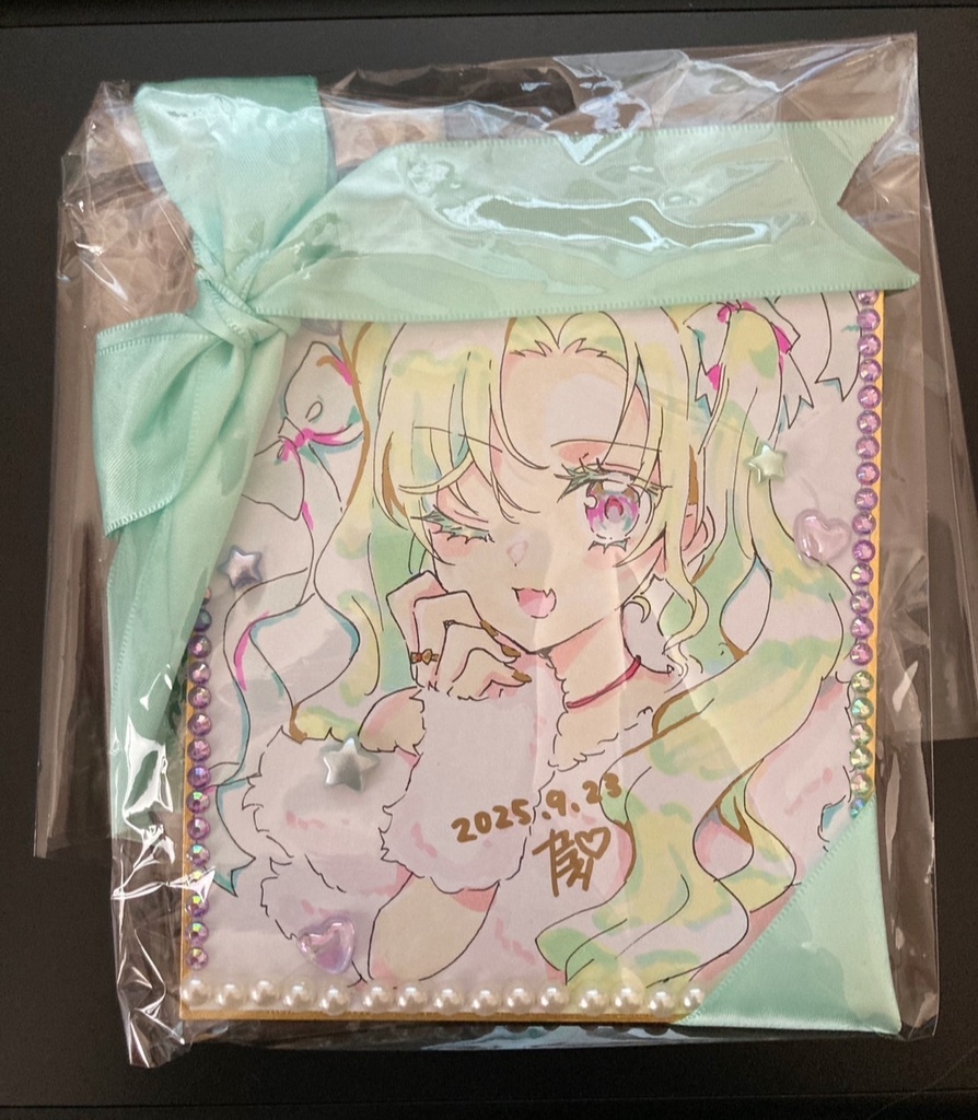 キラデコミニ色紙