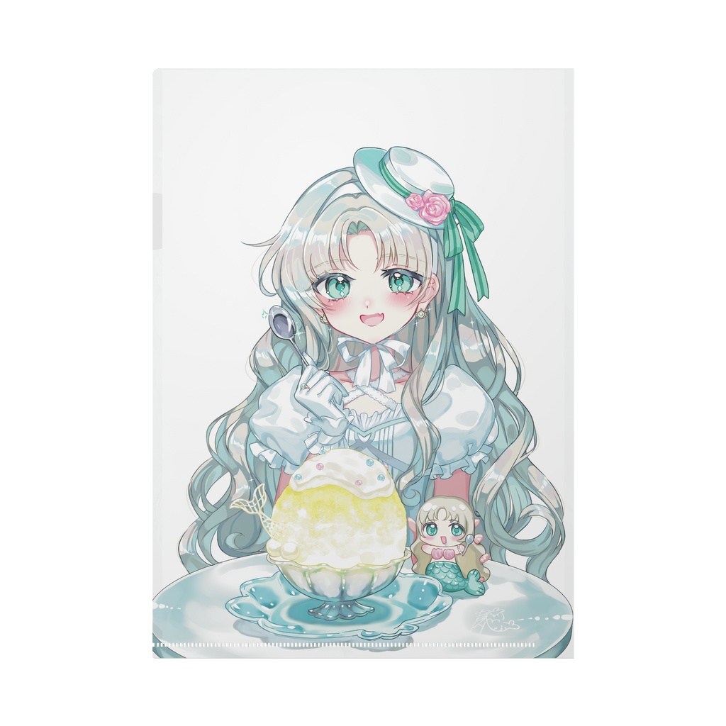 ぬいとパシャリ📷🍋 元人魚ちゃん✨クリアファイル