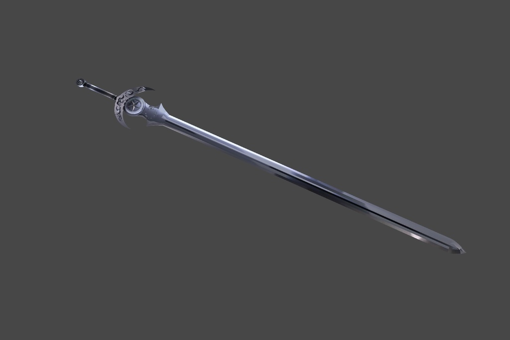 【無料配布】星と月と時計の銀の剣(2024/1/14 Ver2.2追加)