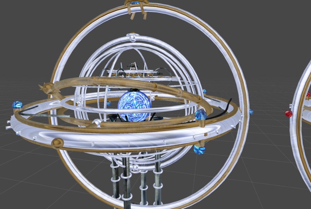 天球儀モチーフの魔法の杖