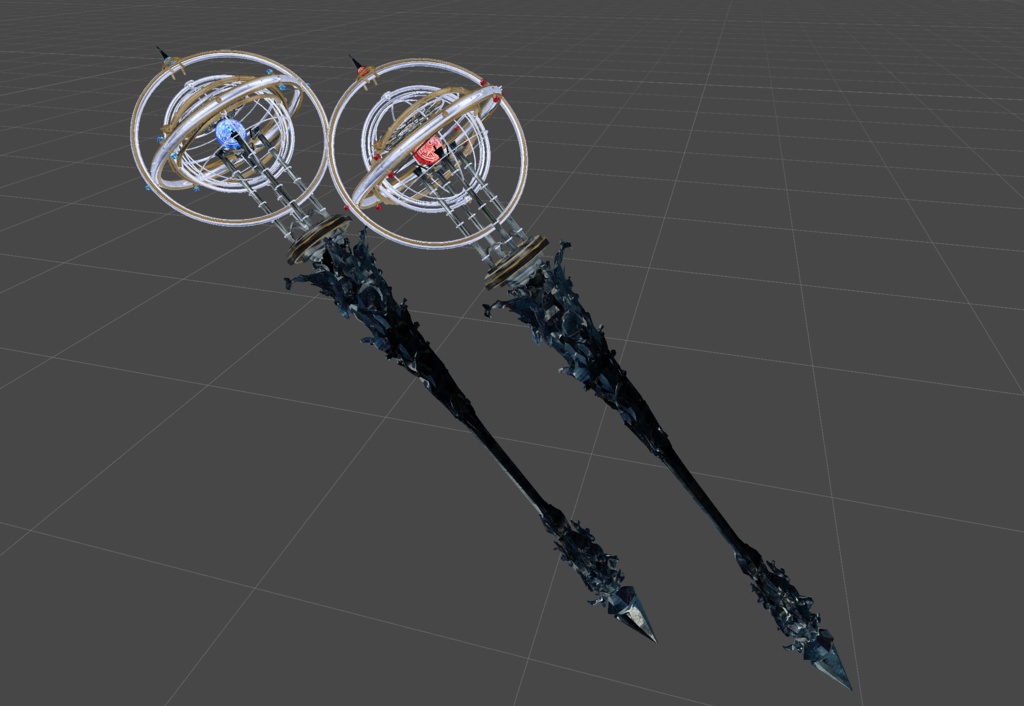 天球儀モチーフの魔法の杖