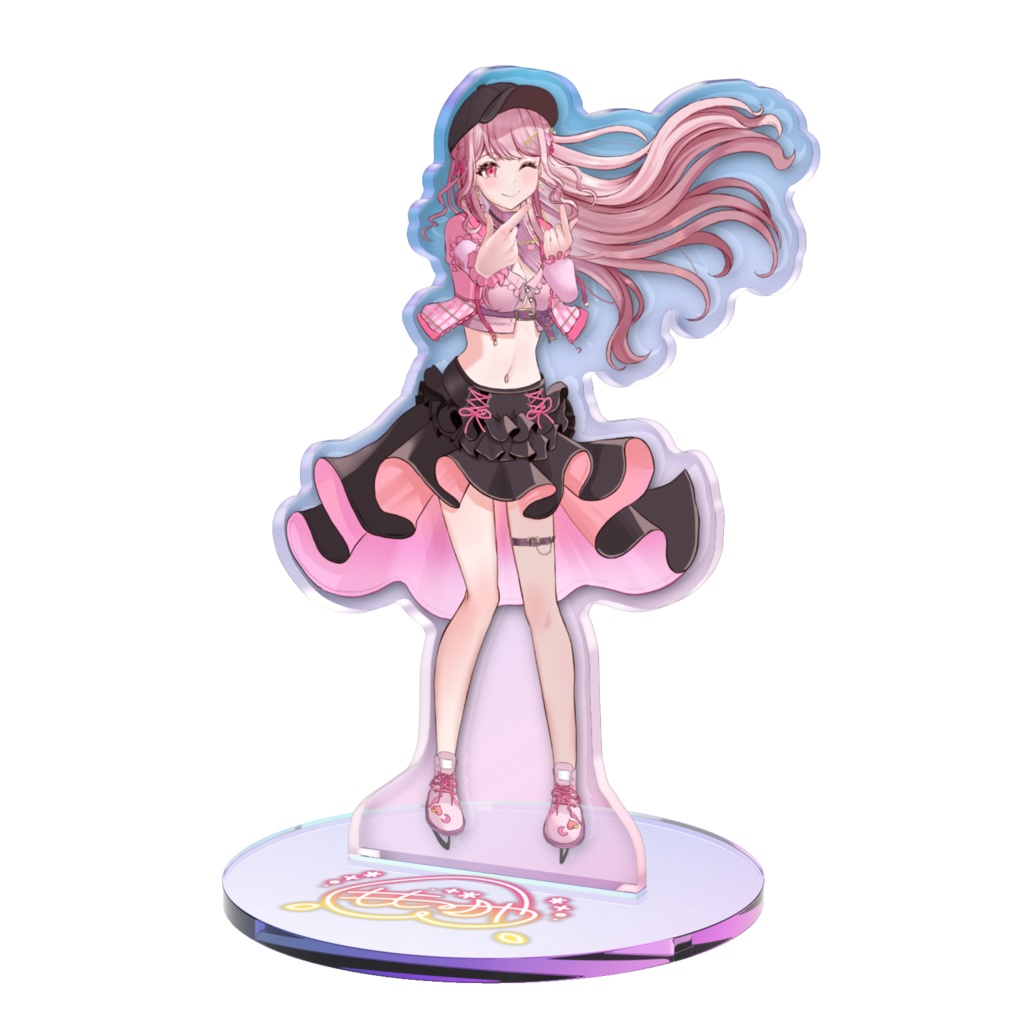 誕生日&2周年記念🍑オーロラアクスタ