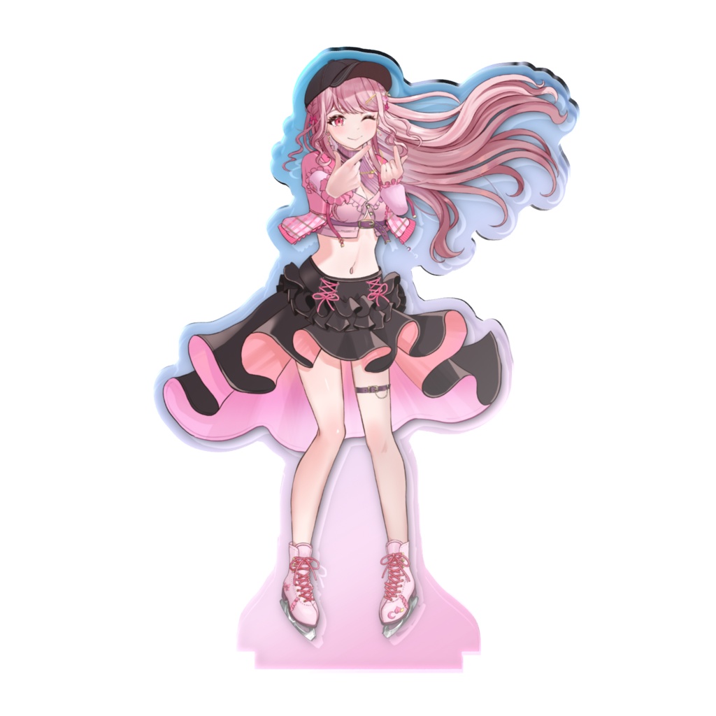 誕生日&2周年記念🍑オーロラアクスタ