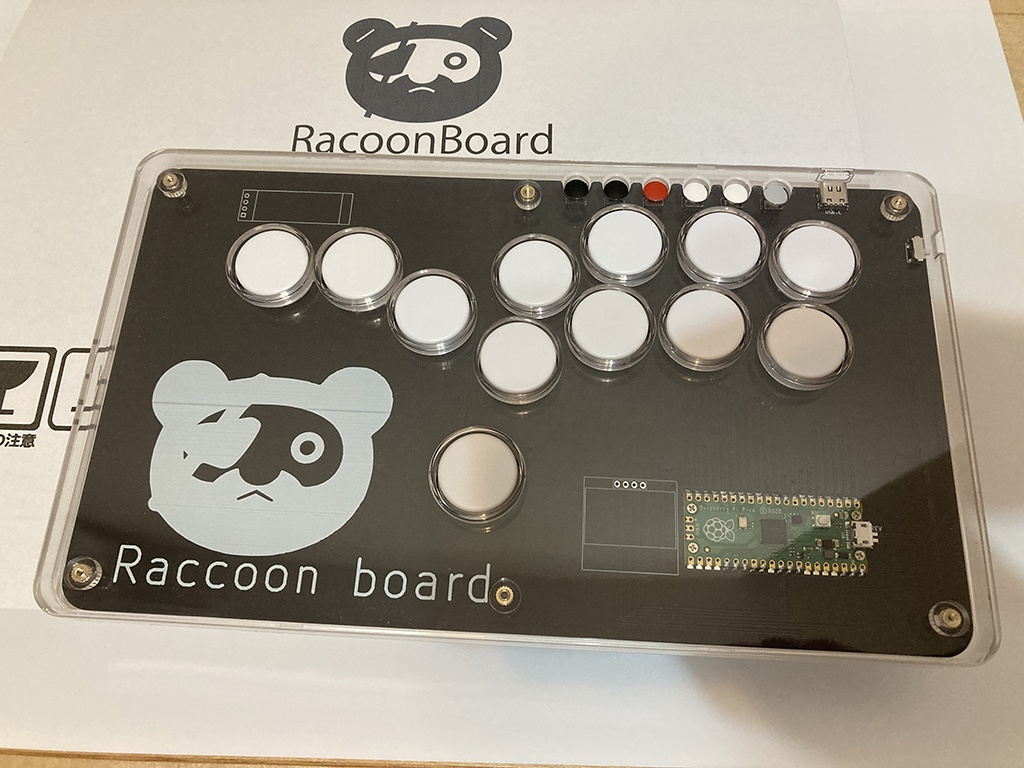 薄型レバーレスコントローラー Raccoonboard