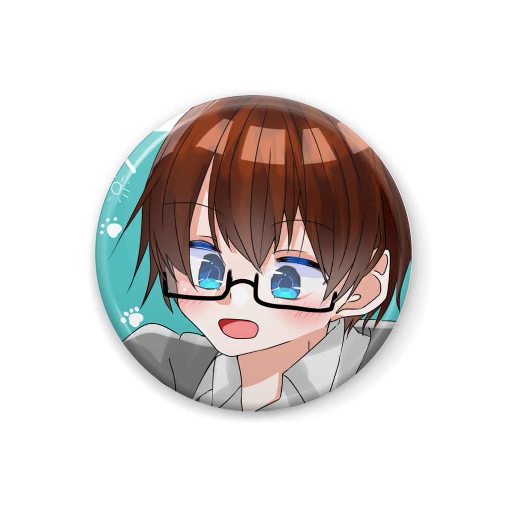 海人くん缶バッチ