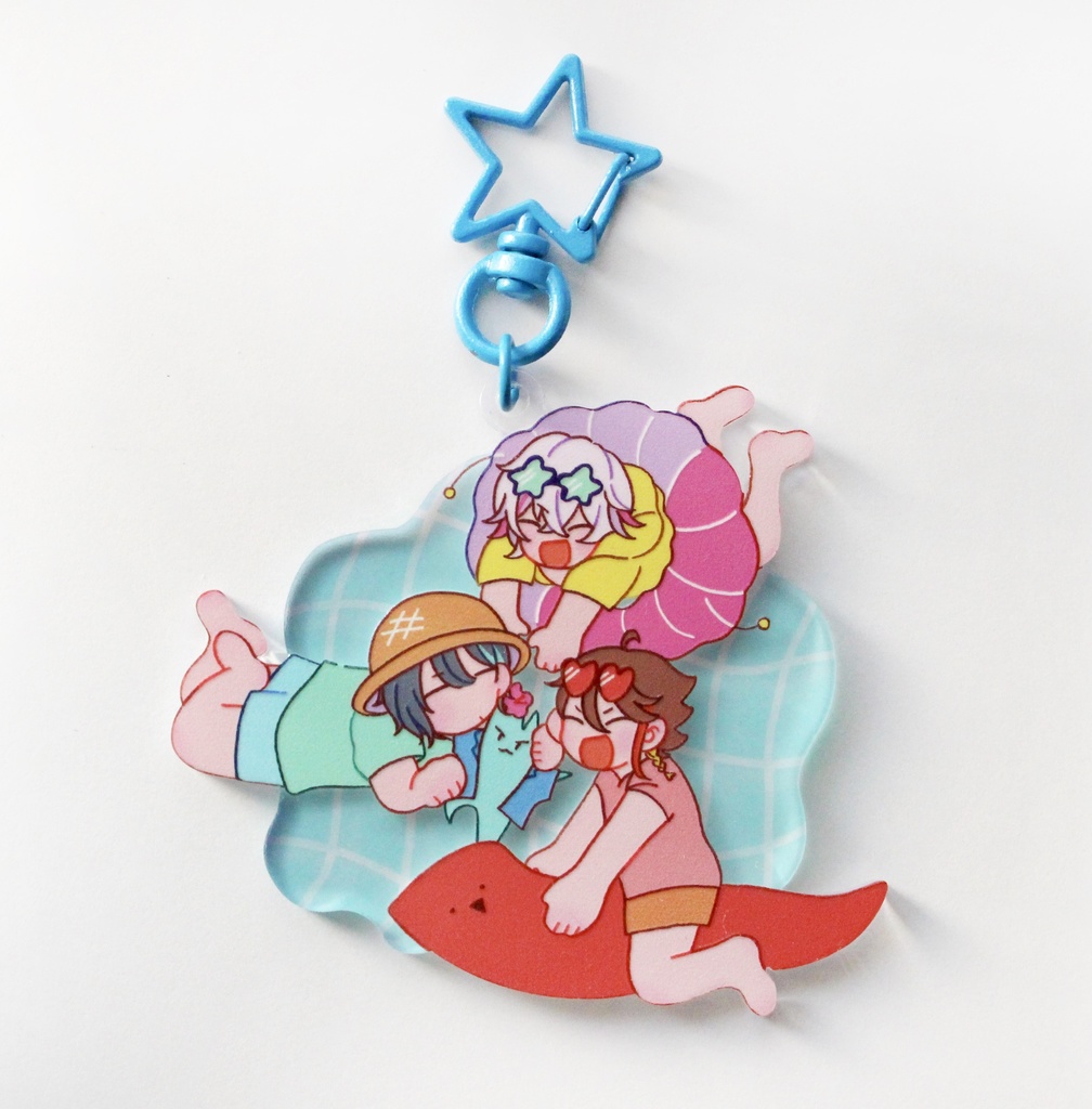【非公式】メッシャーズアクリルキーホルダー