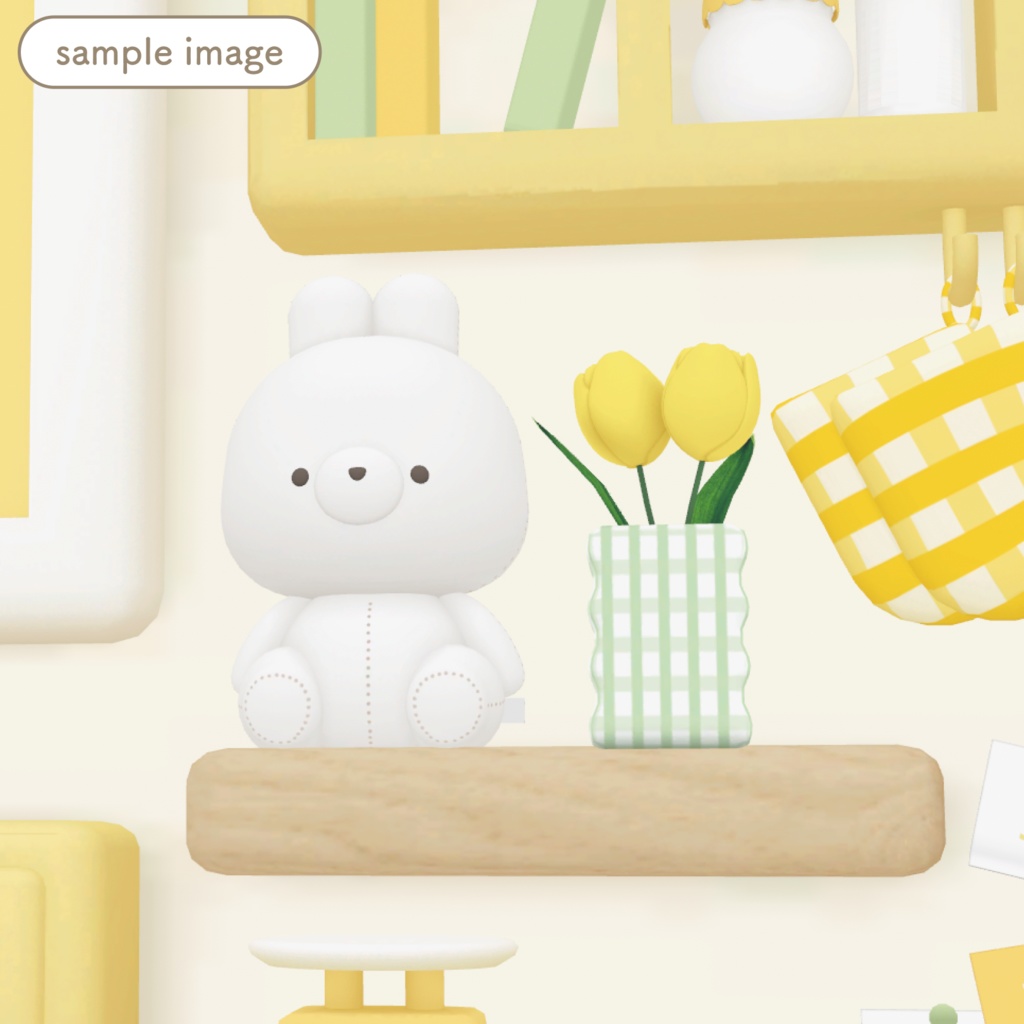 お花セット7種(イエロー・ピンク・ブルー)