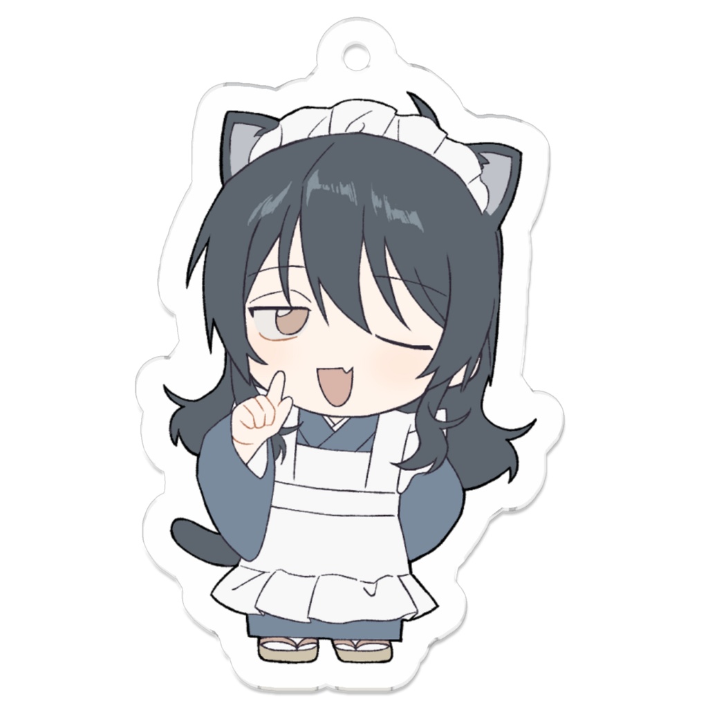 ねこ茜アクキー