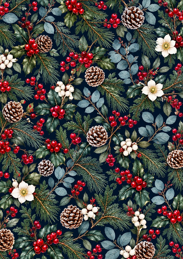 Christmas Vol.1|クリスマス包装紙20枚セット|A3・デジタル素材・デザインペーパー