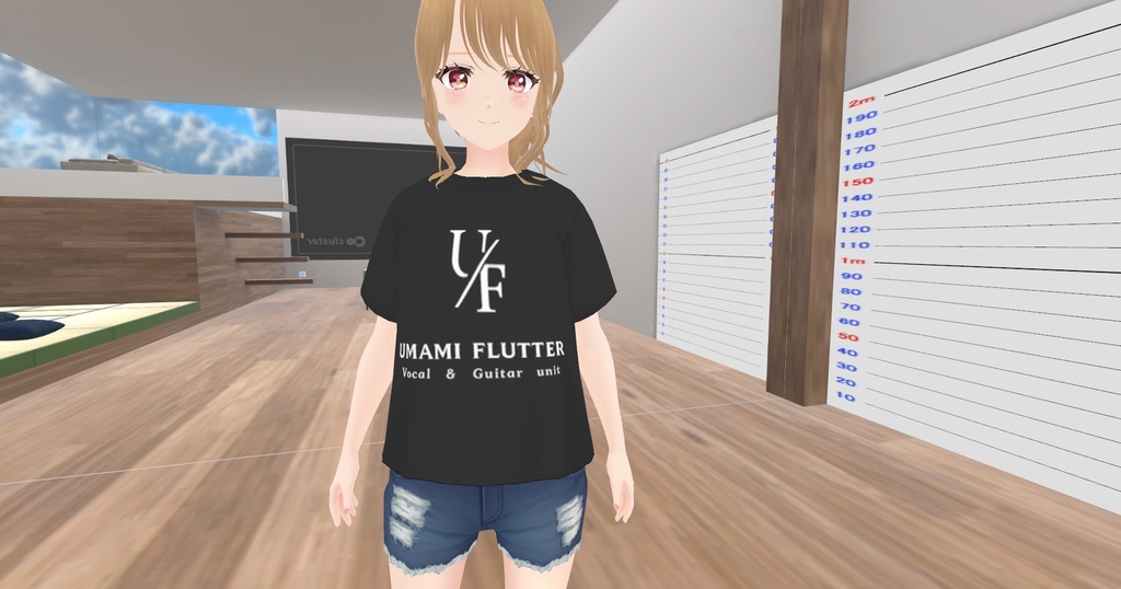 UMAMIFLUTTER推しT（黒）