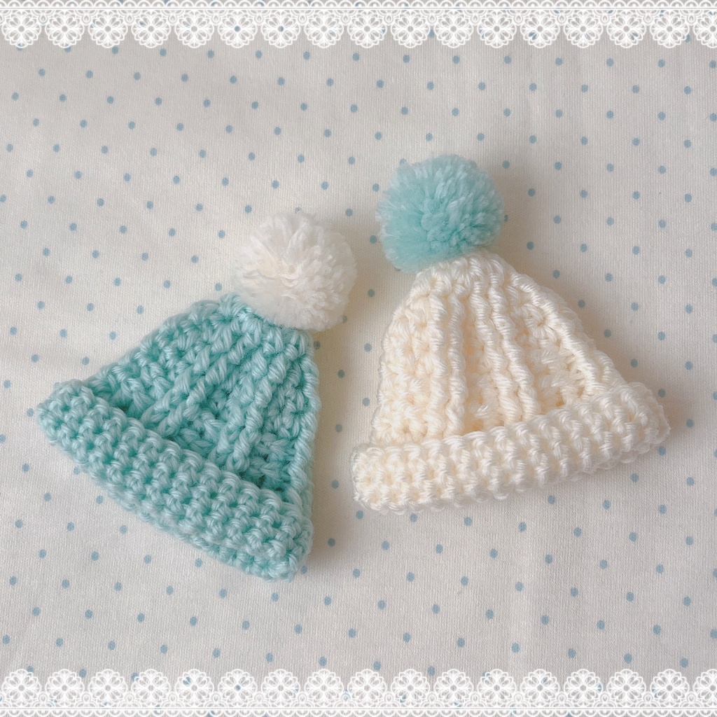 ぬいのぽんぽんニット帽