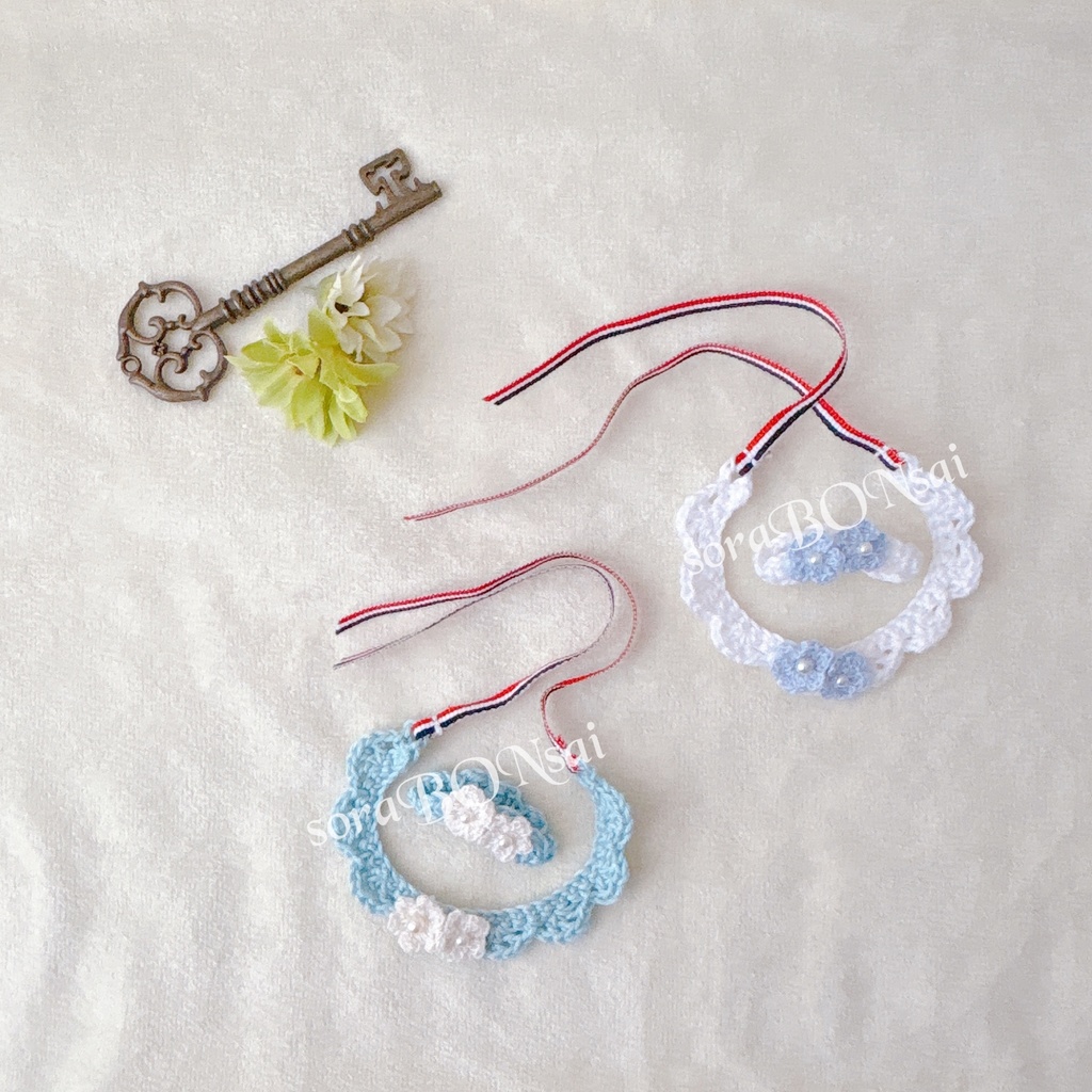 ちみ首飾り&耳飾り🌼