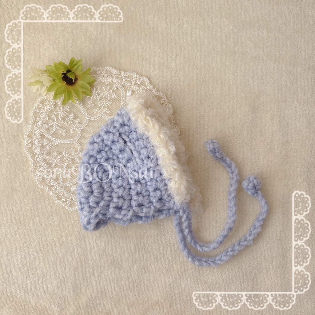 ぽかぽかフード[シンプル] (ちみ耳あな有)