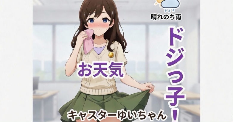 ドジっ子！お天気キャスターゆいちゃん！