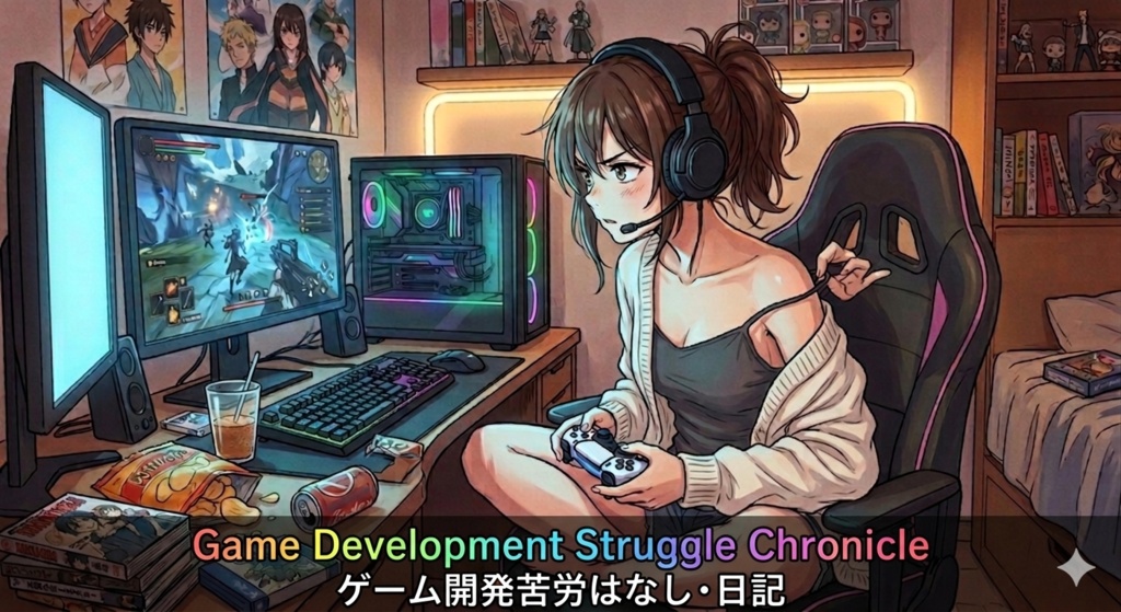 ゲーム開発苦労はなし・日記（その3）