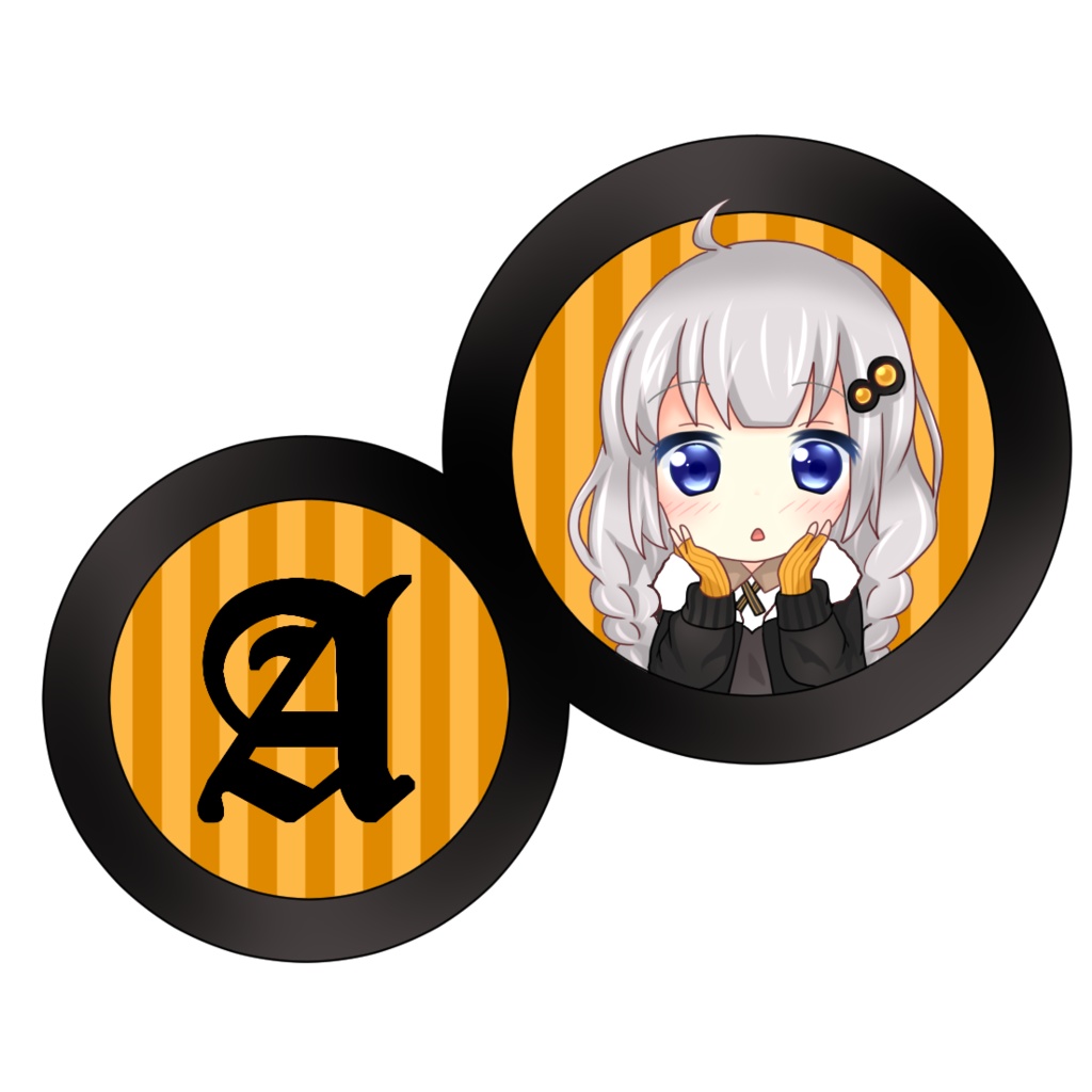 髪飾モチーフヘアピン(紲星あかりver)