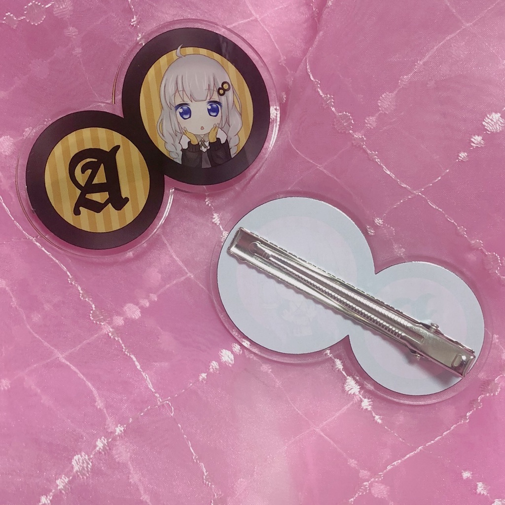 髪飾モチーフヘアピン(結月ゆかりver)