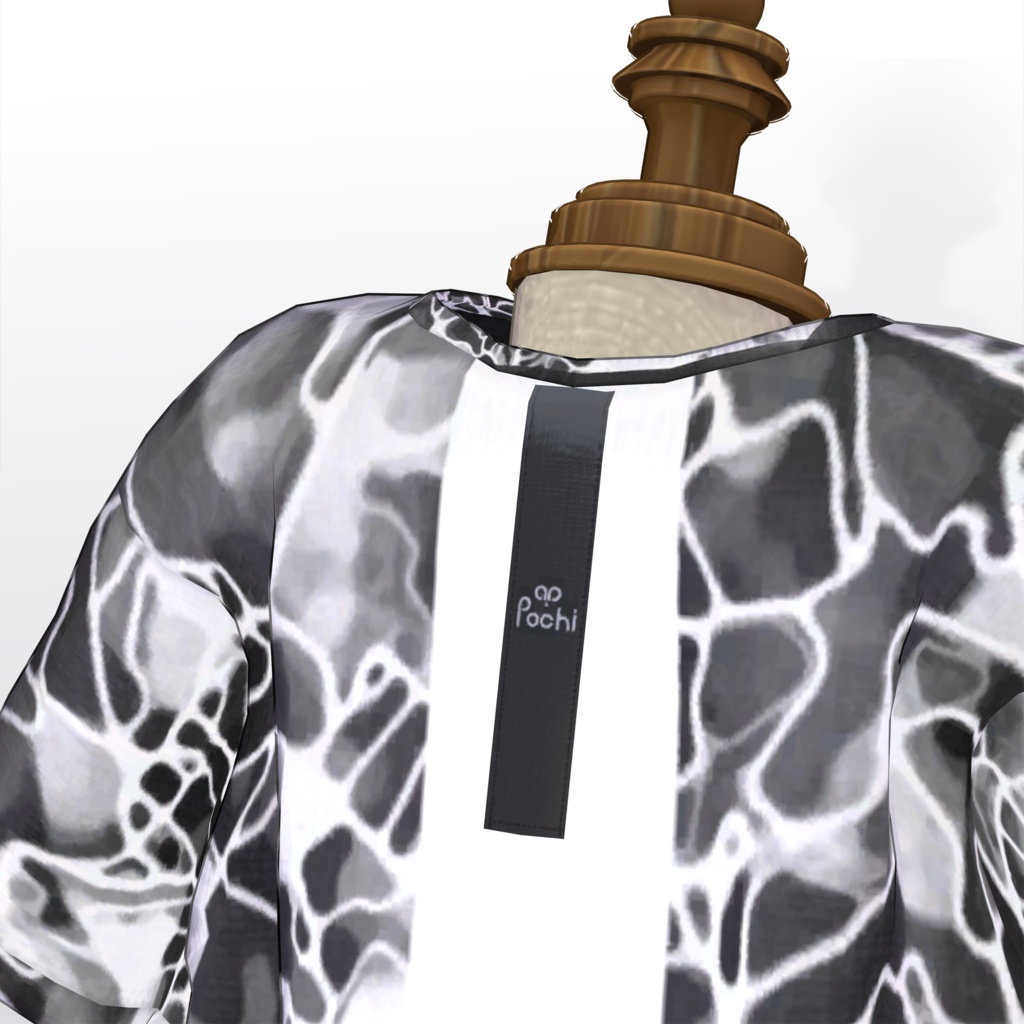 【12アバター対応】RibbonShirt - リボンシャツ【VRC想定衣装】