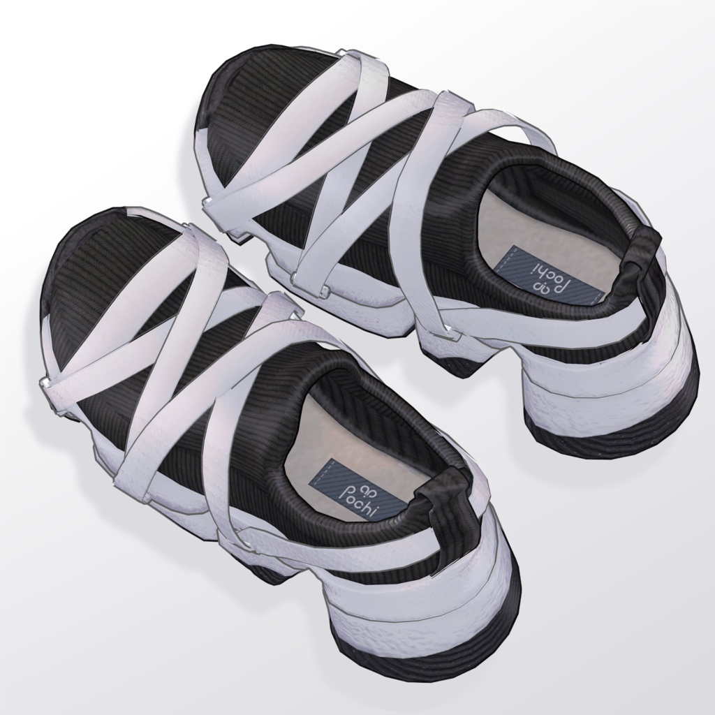 【12アバター対応】RibbonShirt - リボンシャツ【VRC想定衣装】