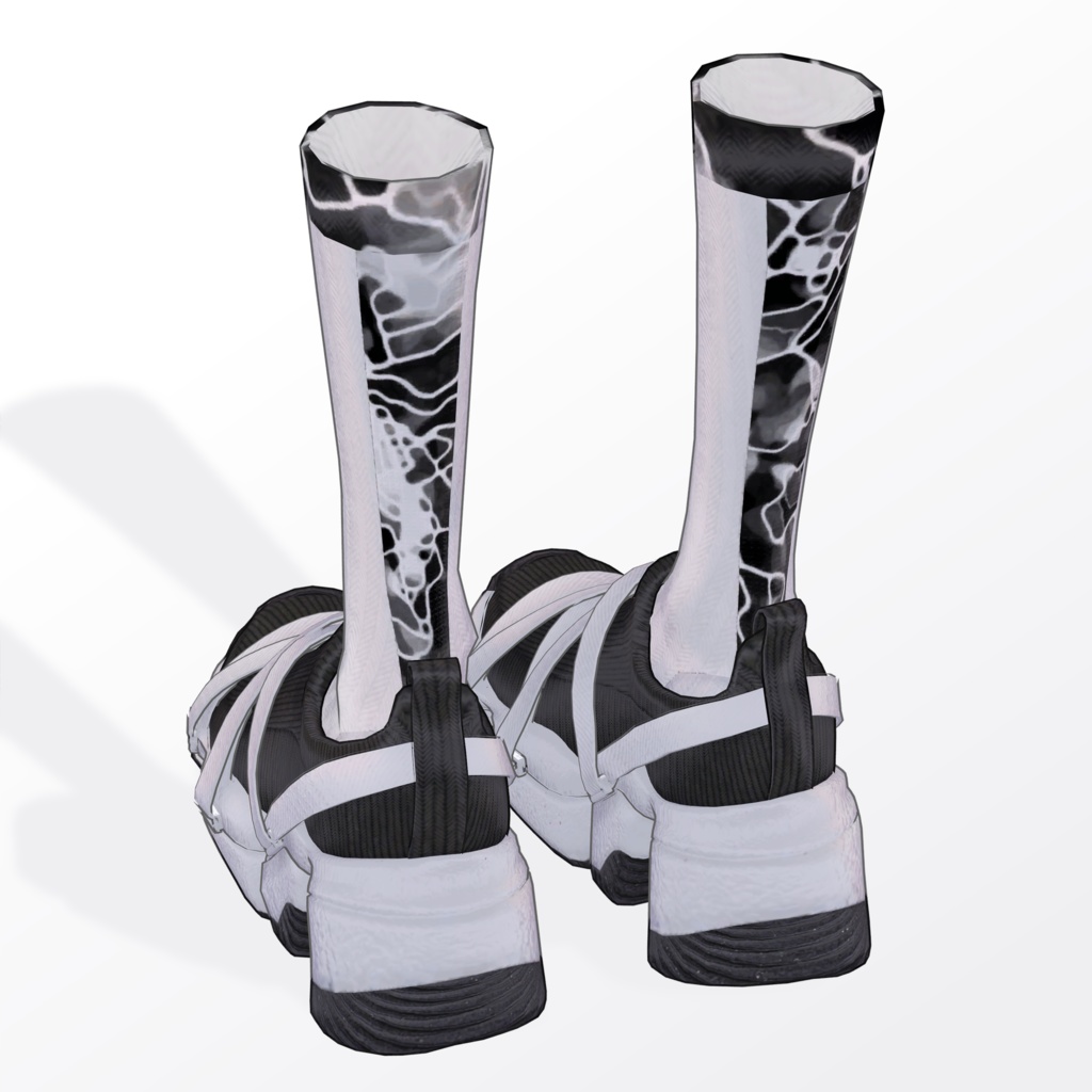 【12アバター対応】RibbonShirt - リボンシャツ【VRC想定衣装】