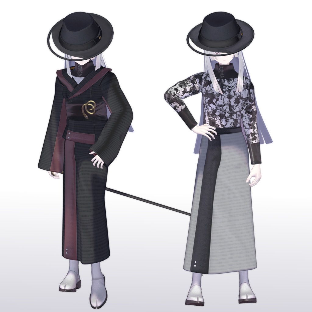 【Pochi by KTアバター対応】ModernCoat - モダンコート❀春色追加❀【VRC想定衣装】