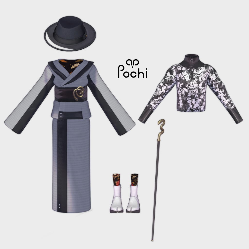 【Pochi by KTアバター対応】ModernCoat - モダンコート❀春色追加❀【VRC想定衣装】