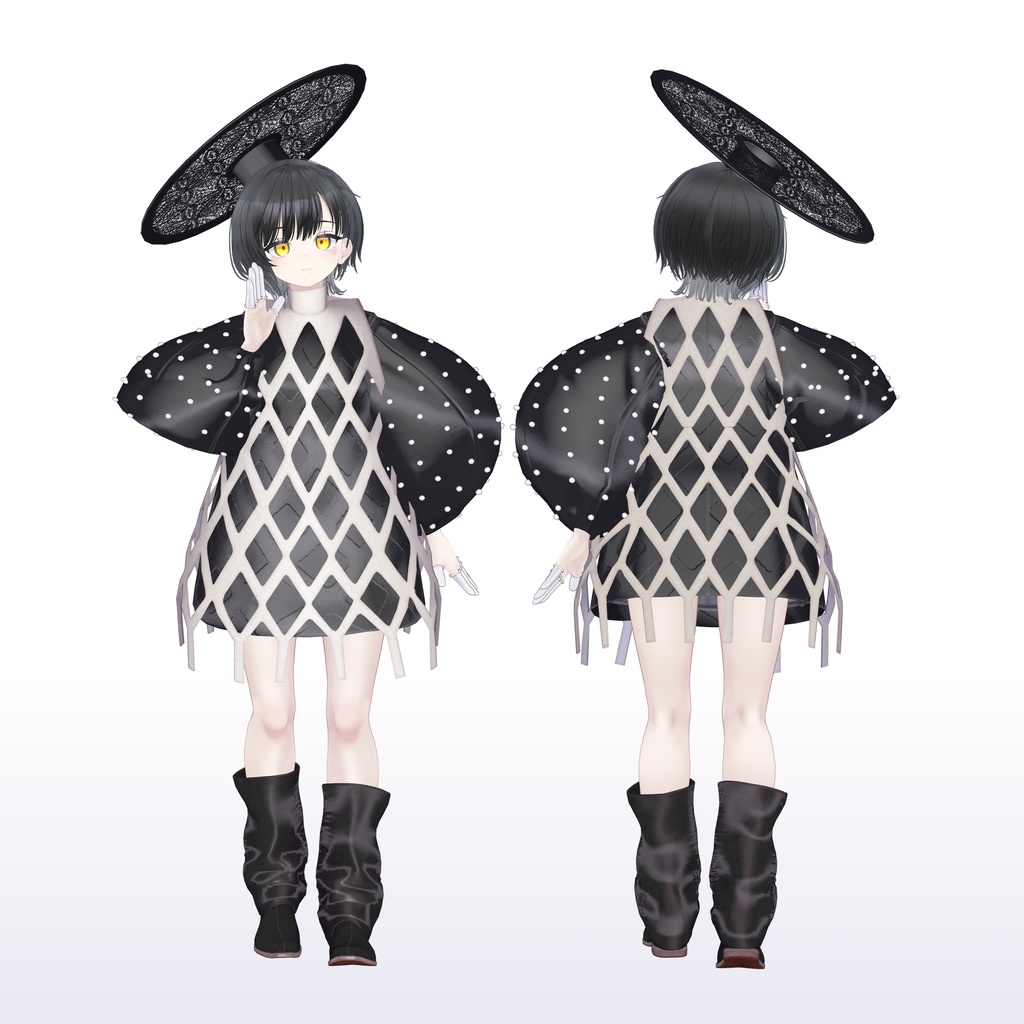 【13アバター対応】PieDress - パイドレス【VRC想定衣装】