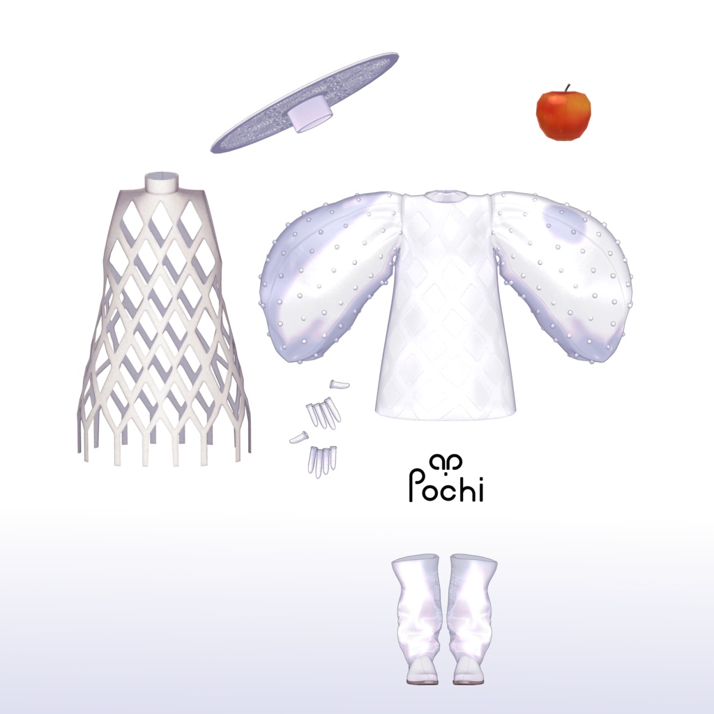 【13アバター対応】PieDress - パイドレス【VRC想定衣装】