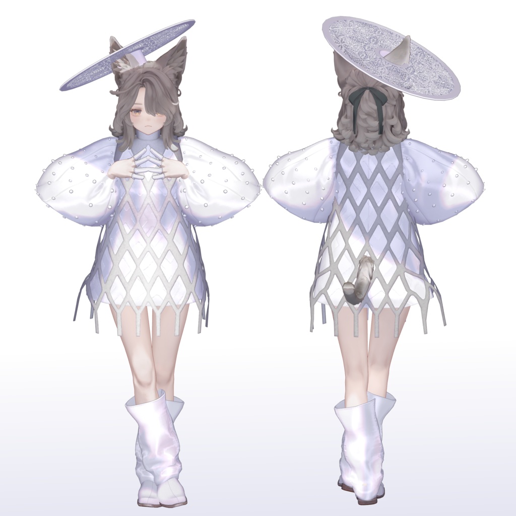 【13アバター対応】PieDress - パイドレス【VRC想定衣装】