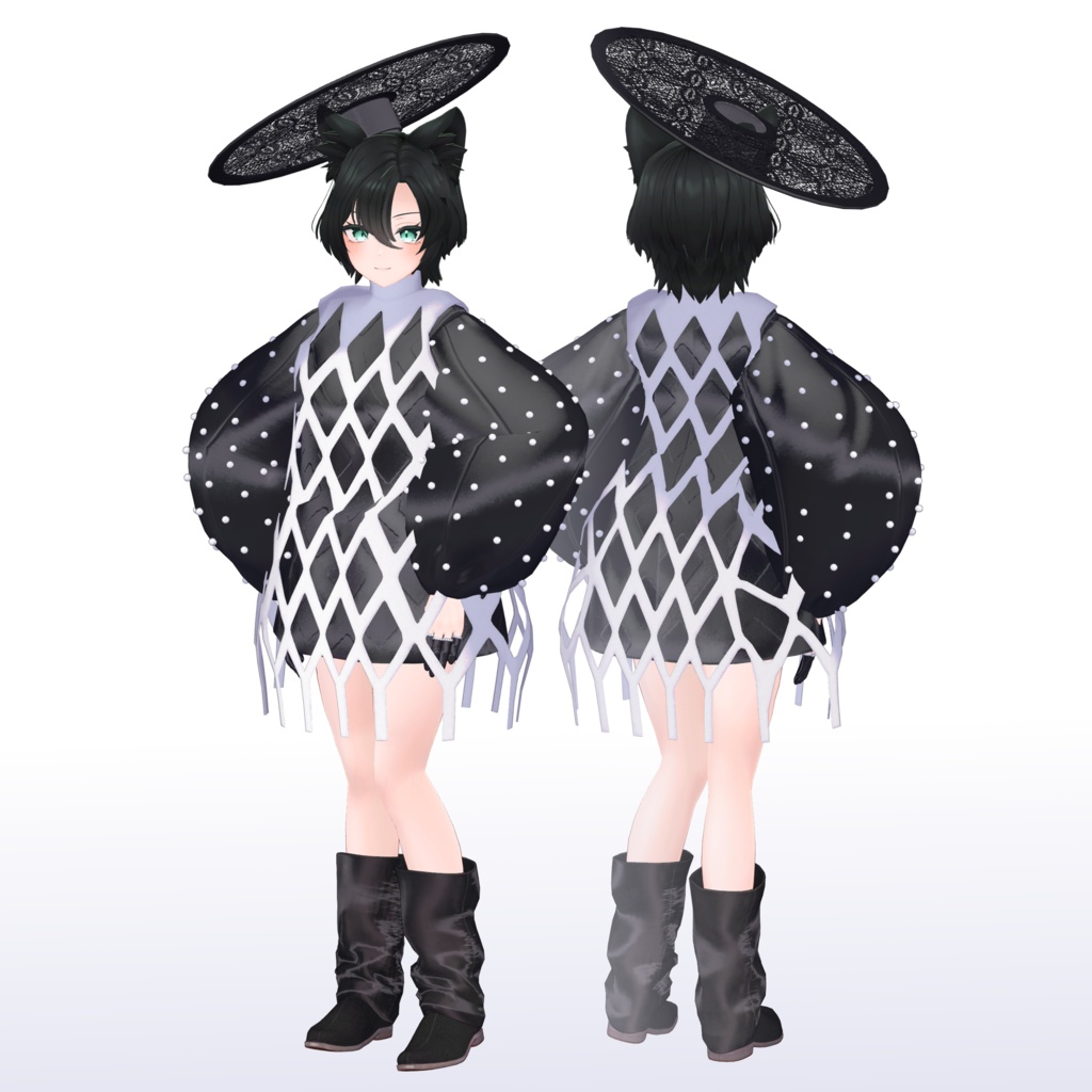 【13アバター対応】PieDress - パイドレス【VRC想定衣装】