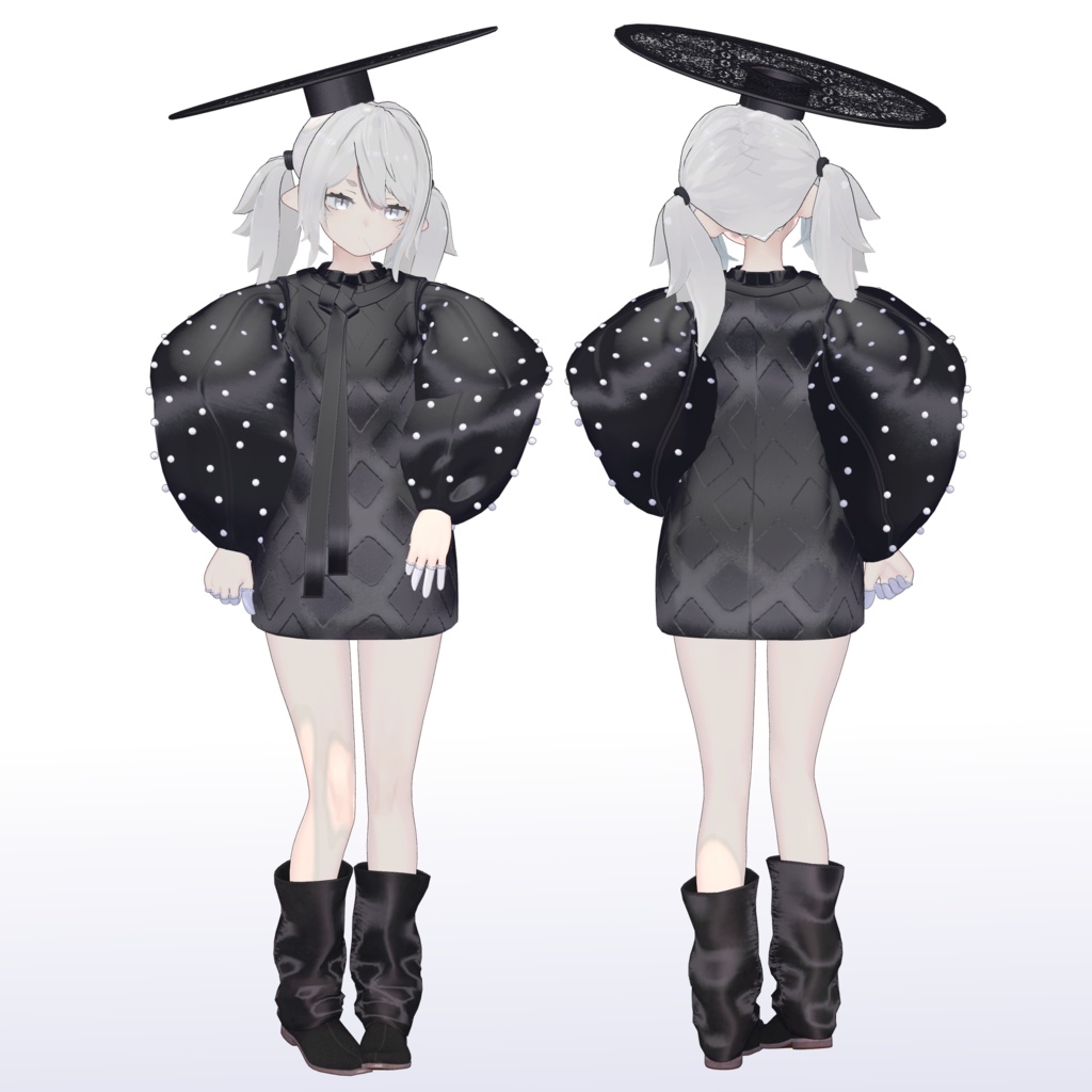【13アバター対応】PieDress - パイドレス【VRC想定衣装】