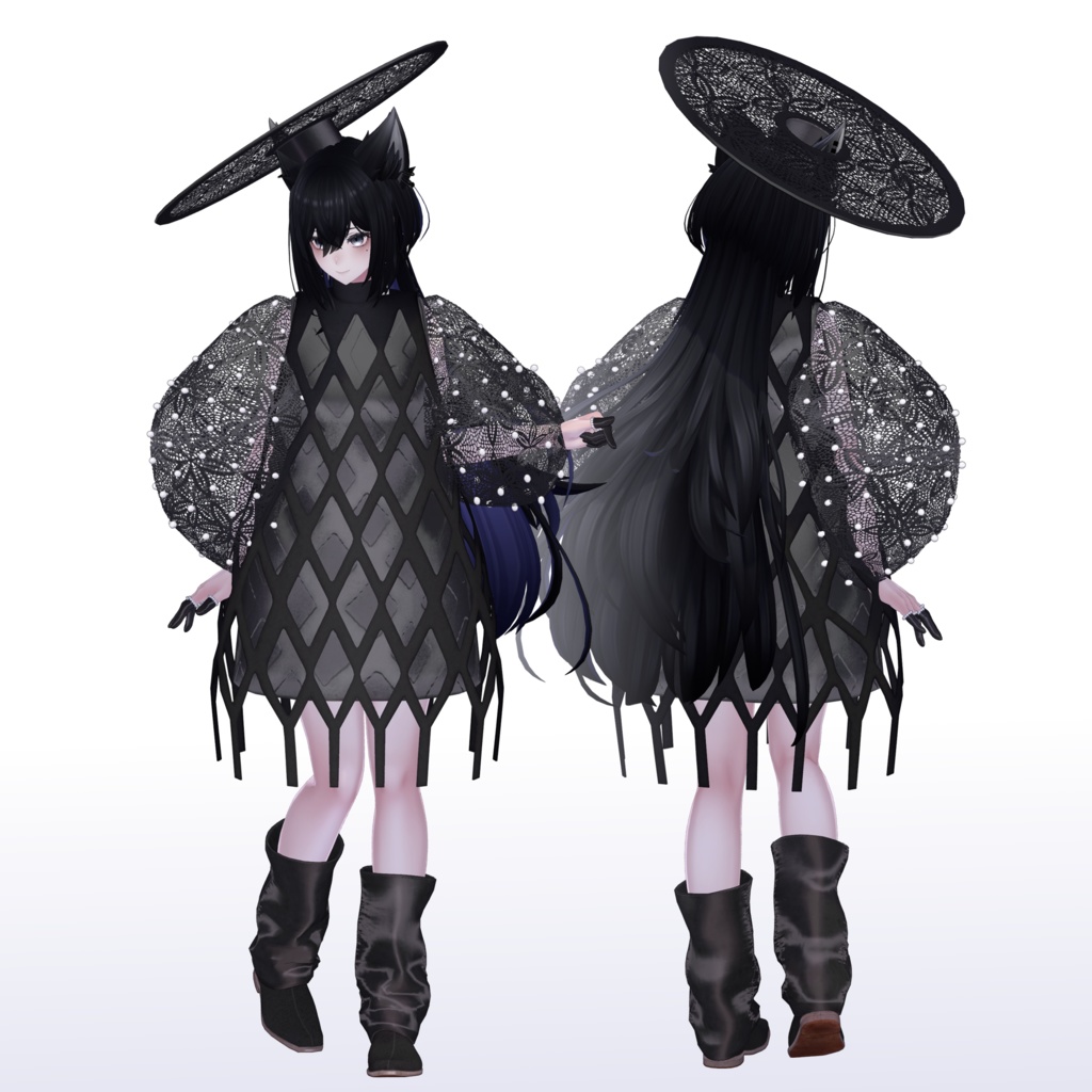 【13アバター対応】PieDress - パイドレス【VRC想定衣装】