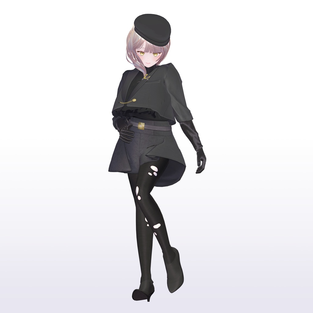 【Pochi by KTアバター対応】FrillsJacket - フリルジャケット❀春色追加❀【VRC想定衣装】