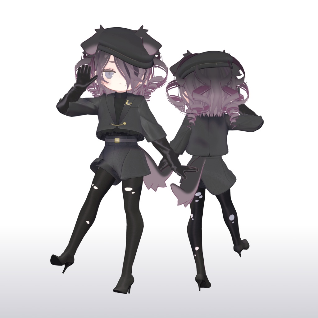 【Pochi by KTアバター対応】FrillsJacket - フリルジャケット❀春色追加❀【VRC想定衣装】