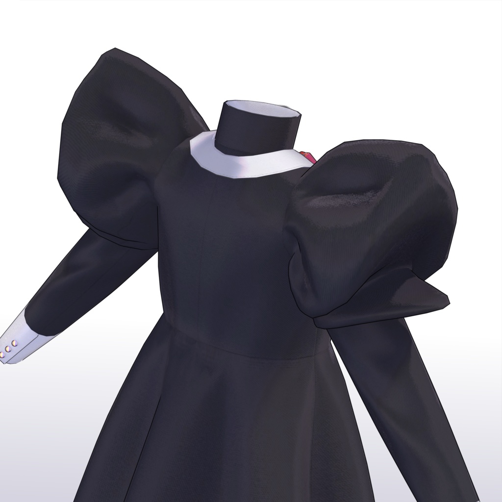 【Pochi by KTアバター対応】PleatsMaid - プリーツメイド【VRC想定衣装】