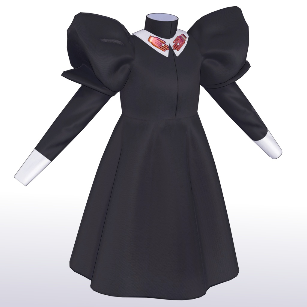 【Pochi by KTアバター対応】PleatsMaid - プリーツメイド【VRC想定衣装】