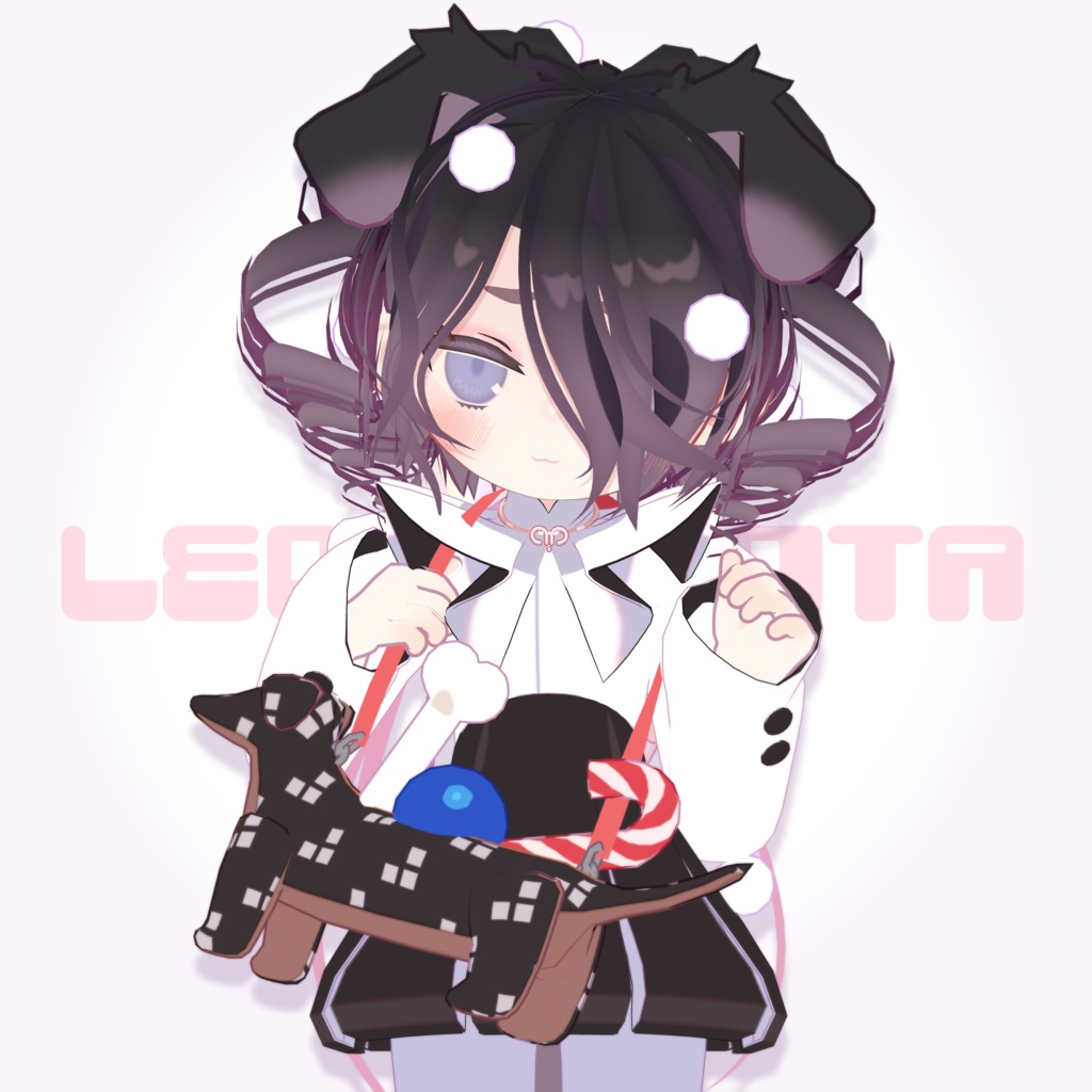 【オリジナル3Dモデル】LeotaRiota -レオタリオタ【VRChatアバター】