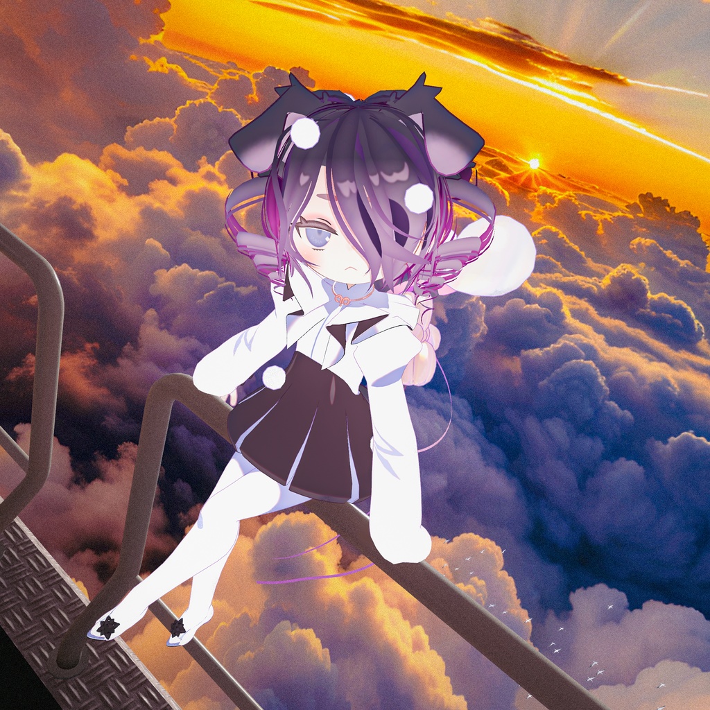 【オリジナル3Dモデル】LeotaRiota -レオタリオタ【VRChatアバター】